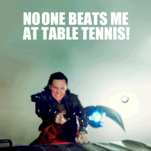 my edits tom hiddleston loki ping pong original gif NOT mine ehehe ...