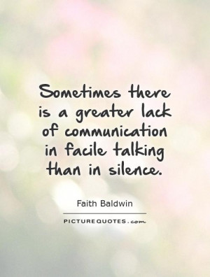 Lack of Communication Quotes