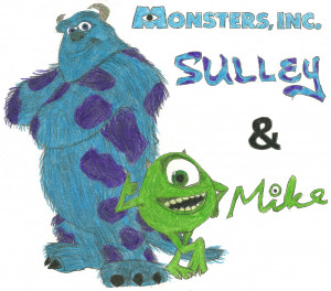 Monsters Inc Disney Fan Art