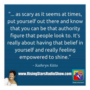 Rising Star: Kathryn Kitto’s Self belief and your authority platform