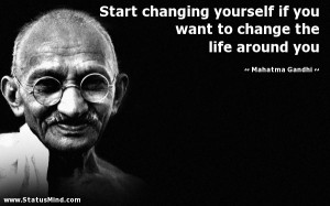Changing yourself: Quotes