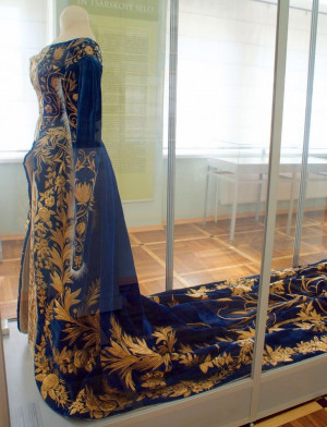 court dress, most likely belonging to Maria Feodorovna, last Dowager ...