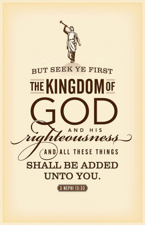 Kingdom of God....
