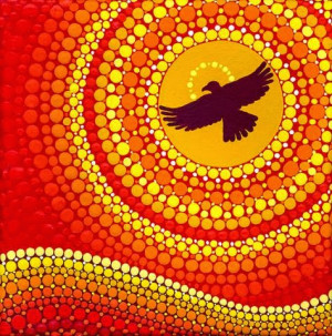 Elspeth McLean , Sun Illuminating Eagle Spirit Medicine )