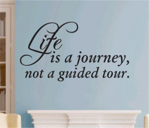 life_is_a_journey_quote_wall_decal_sticker_teen_love_girl_room_decor ...