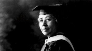 ... first African American woman to earn a Ph.D. at the Sorbonne in Paris