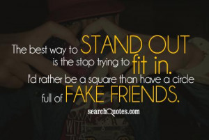 Fake People Quotes & Sayings