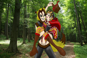 Little Red Riding Hood Wallpaper | Little Red Riding Hood Desktop ...