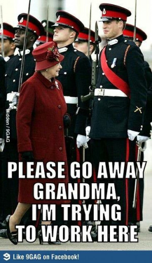 Lol . Prince William's quote