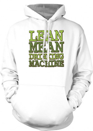 Lean Mean Drinking Machine - Funny Quote Kids Hoodie Â£29.99