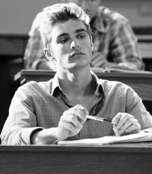 black and white, colorless, cute, dave franco, handsome, hot ...