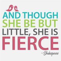 little girl quote...for the Babes' bedroom!