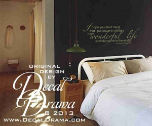 Drama > Song Lyrics & TV quotes > Elton John - I Hope You Don't Mind ...