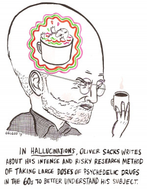 ... Visual Take on Experimental Hallucinations by Neurologist Oliver Sacks