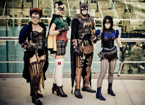 So! The cosplay community has gone crazy over the DC Steampunk group ...
