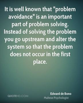 an important part of problem solving. Instead of solving the problem ...