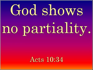 God Shows no Partiality | Charles Andrew