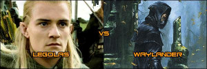 Here we have Legolas from Lord of the Rings up against Waylander of ...