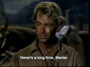 Marian (Jean Arthur)- ¿No volveremos a verle nunca?