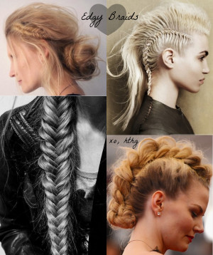 viking hair braids