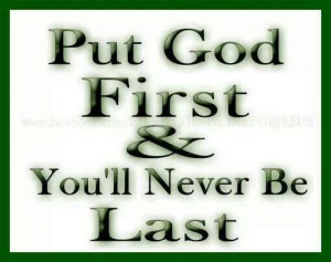 god first