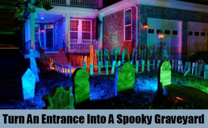 Graveyard halloween