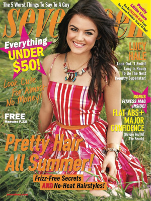 Lucy Hale Covers June/July Issue of Seventeen Magazine Photos ...