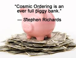 Piggy bank quote by Stephen Richards.