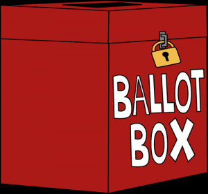 Voting Ballot Box Clip Art...