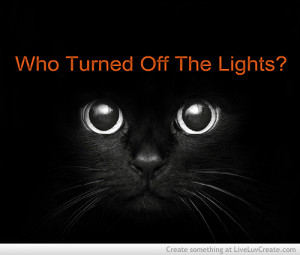 cute, halloween, lights off, quote, quotes