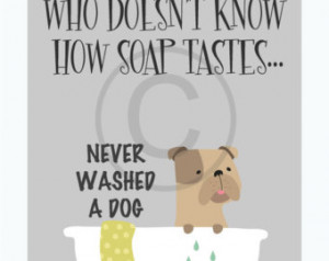 Dog Grooming, Funny Dog Quote Art P rint, Typographic Print, Digital ...