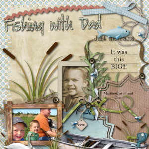 ... stmac's Home Page >> stmac's Scrapbooks >> Fishing with Dad - Page 1