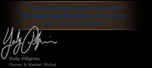 ... everyone who sits in our chairs.