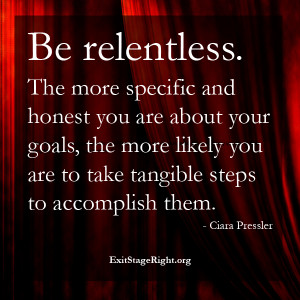 Career Inspiration: Be Relentless With Your Goals