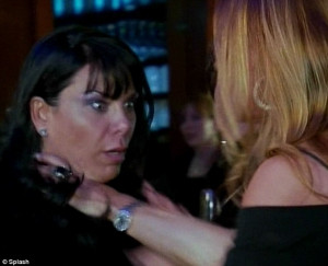 Mob Wives gets off to a violent start as bank robber's wife Drita ...