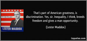 More Lester Maddox Quotes