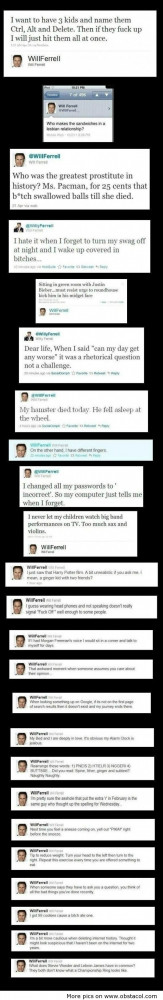 Will Ferrell. That is all
