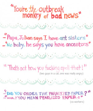 Overheard Funny Quotes Paper Squid Blog