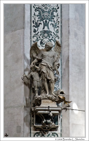 Archangel Raphael Statue