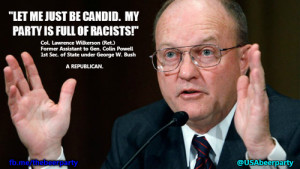 republican general my party racists