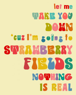 Strawberry Fields Forever - 8 x 10 - Sale - buy 2 get 3, inspirational ...
