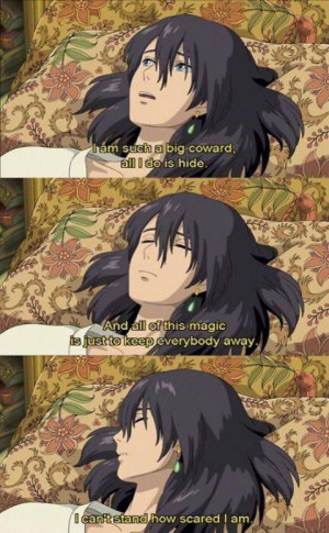 Howl's Moving Castle Anime quotes