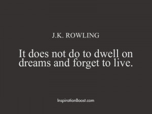 Rowling Life Best Quotes