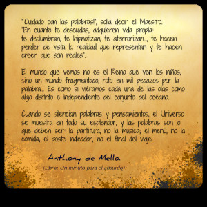 Anthony De Mello Quote