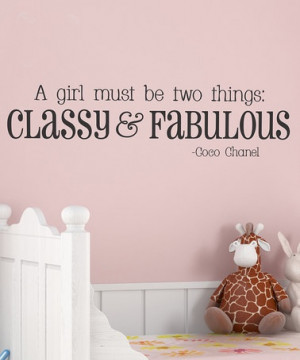 Take a look at this Black 'Classy and Fabulous' Wall Quote by ...