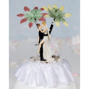 :: Wedding Essentials :: Wedding Cake Toppers :: Funny Sexy Hawaiian ...