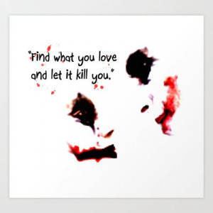 Joker Harley Quinn Love Quote digital Art Print by Justin 13 Art – $ ...