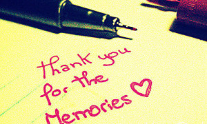 Thank You 4 Memories