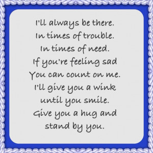 ll always be here for you