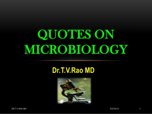 Quotes On Microbiology